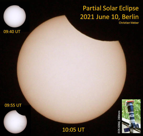 Partial Colar Eclipse 2021 June 10