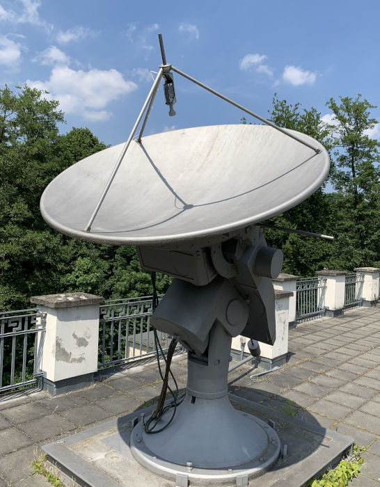Radioteleskop an der AStW, Foto: Jürgen Rose